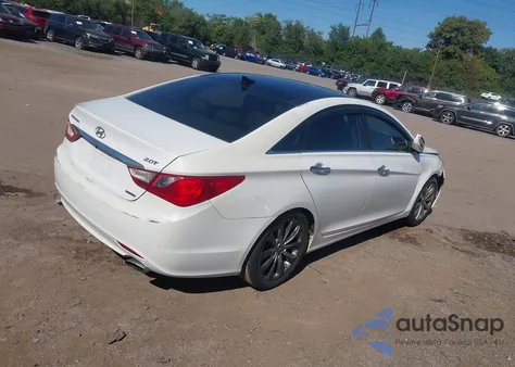 2012 Hyundai Sonata Limited 2.0T z USA, uszkodzony, nr VIN 5NPEC4AB7CH348244